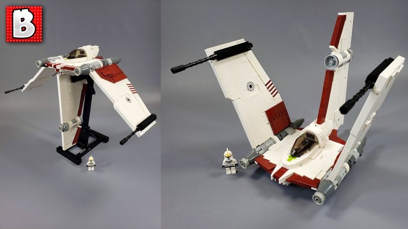 LEGO Star Wars Arc-170 Microfighter moc