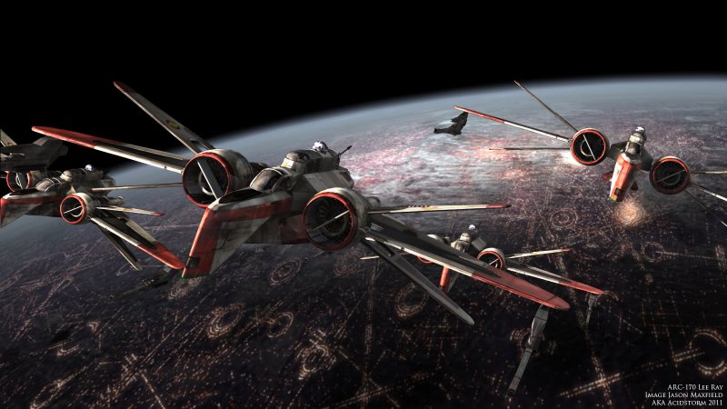 Истребитель-бомбардировщик Arc-170