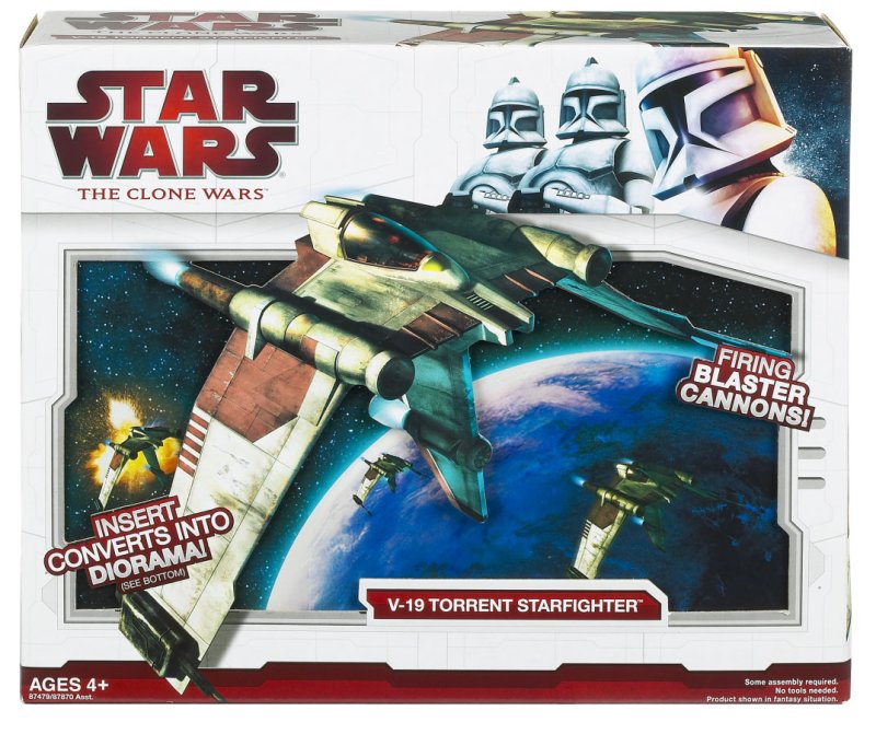 Star Wars v-19 torrent Starfighter Hasbro