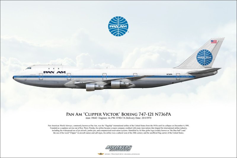 Boeing 747 Pan am