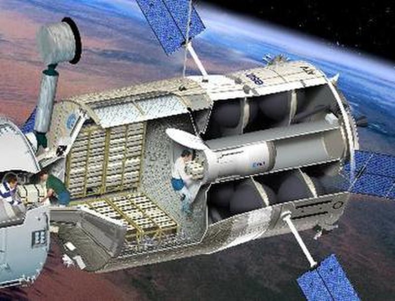Первый автоматический грузовой космический корабль