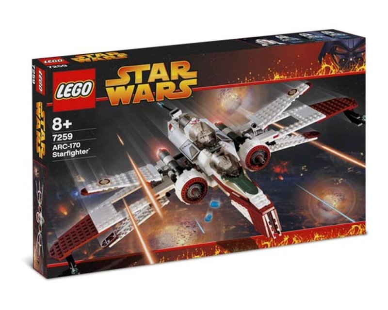 LEGO Star Wars 8088 Звездный истребитель Arc-170
