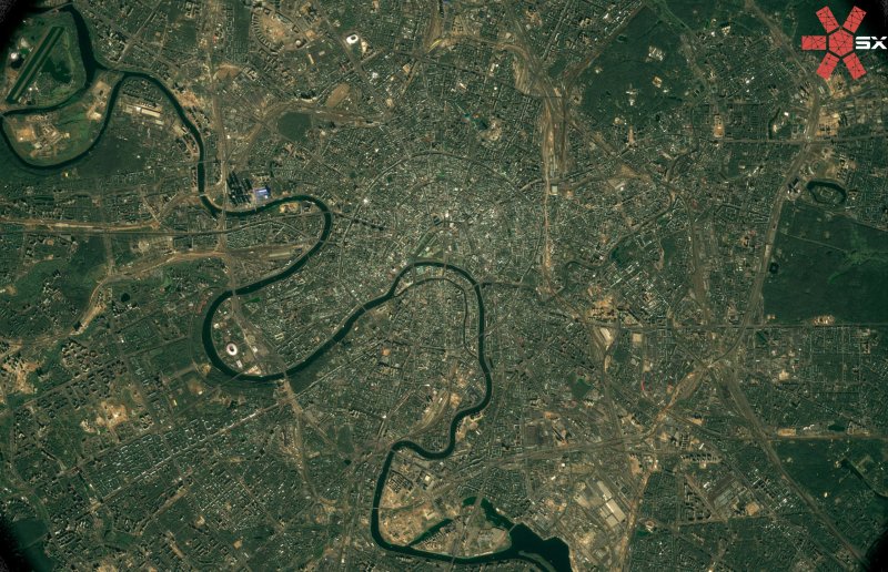 Мультиспектральная съемка леса