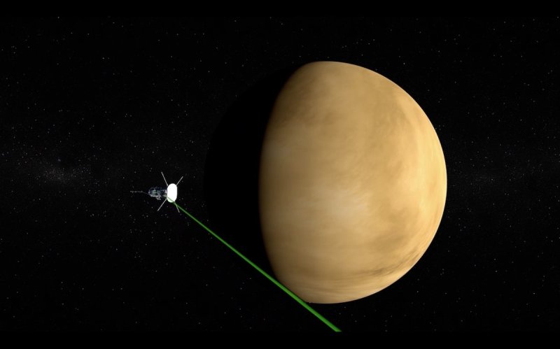 Parker Solar Probe Венера