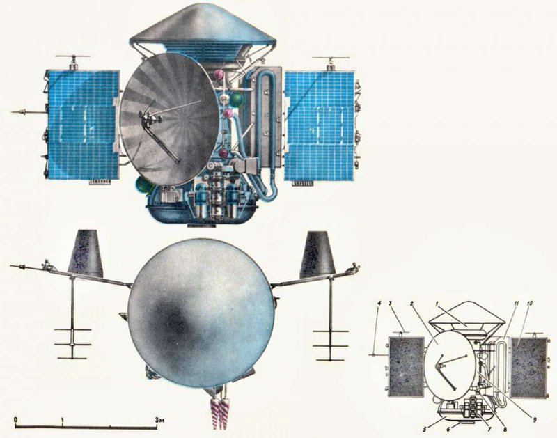 Марс-6 автоматическая межпланетная станция