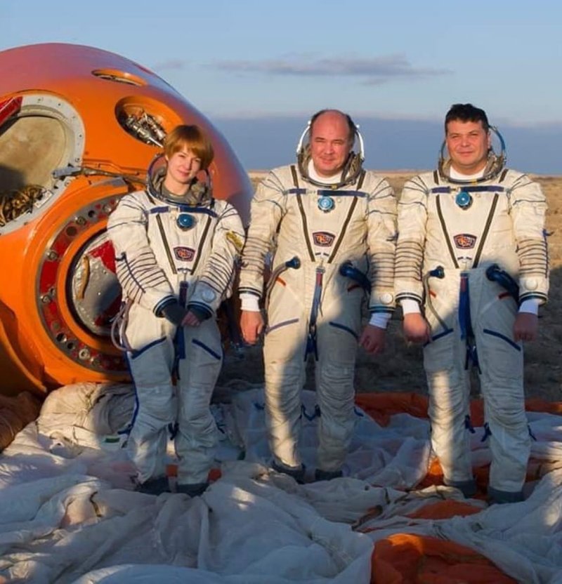 Космонавт Савицкая приводнение
