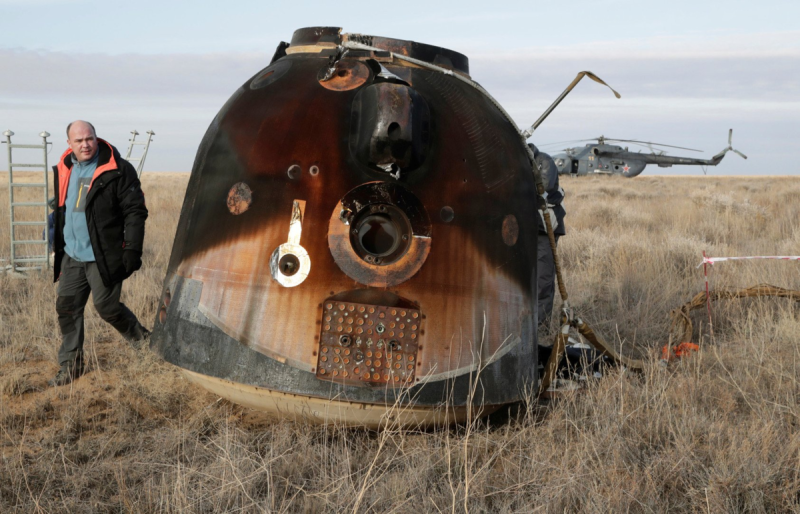 Спускаемый аппарат космического корабля Союз МС-18