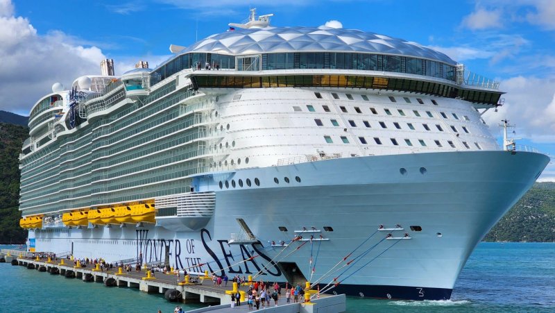 Wonder of the Seas лайнер круизный