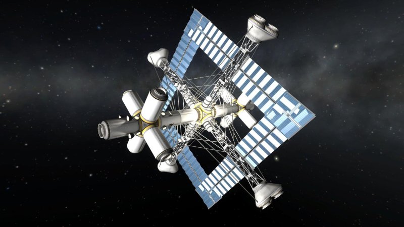 Станция мир Kerbal Space program