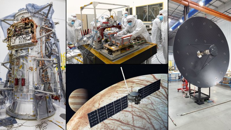 Аппарат Europa Clipper