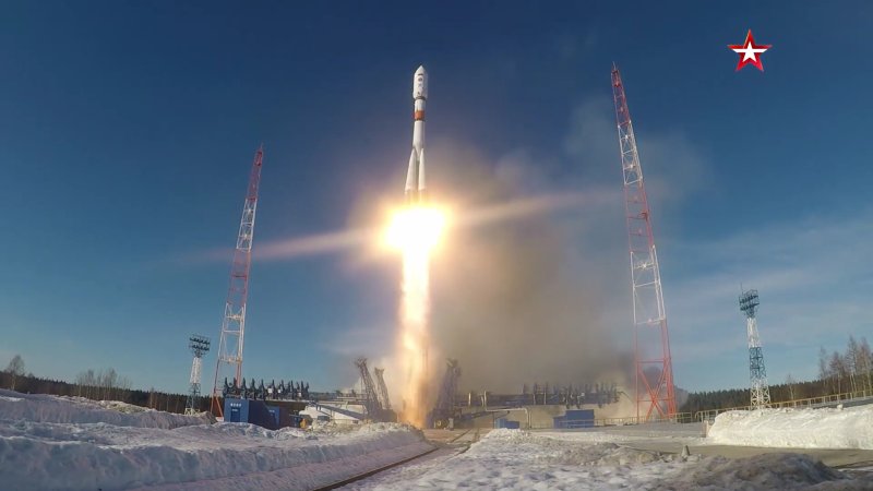 Космодром Плесецк запуск ракеты Союз 2