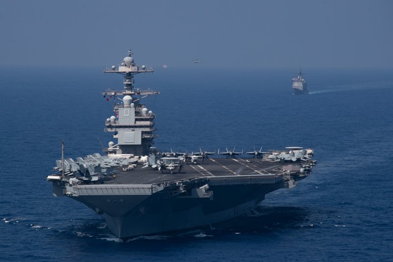 Атомный авианосец USS Ronald Reagan