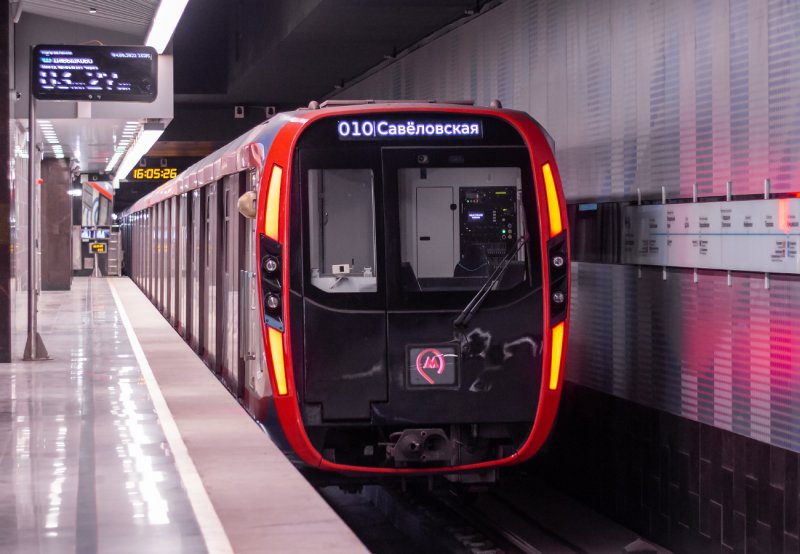 Метропоезд Москва 2020