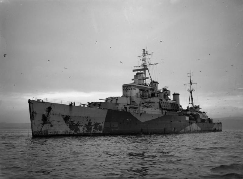HMS Newfoundland - Colony-Type Light Cruiser