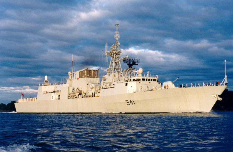 Канадский Фрегат HMCS "Waskesiu"