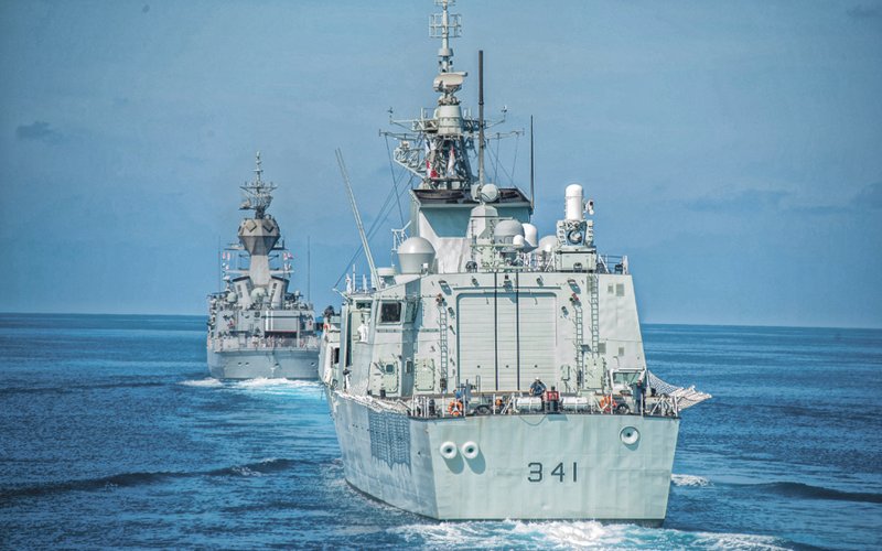 Канадский Фрегат HMCS Halifax