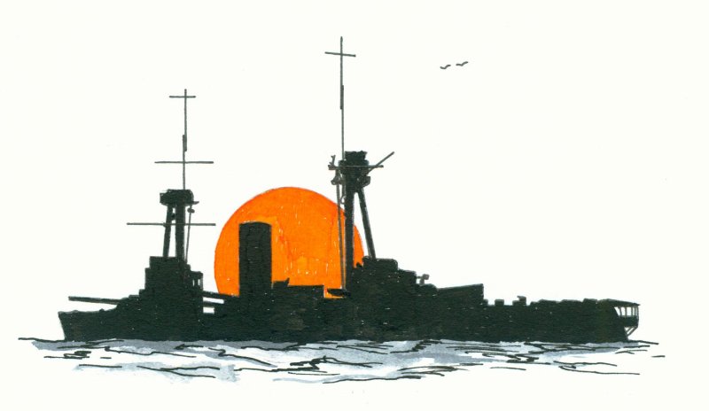 Линкор Эспанья модель