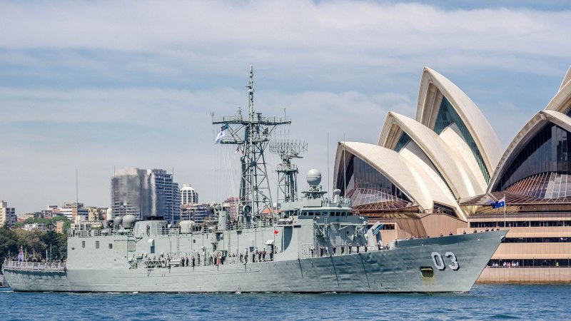 Фрегат HMAS Sydney