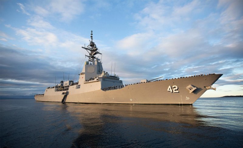 Эсминец HMAS Hobart