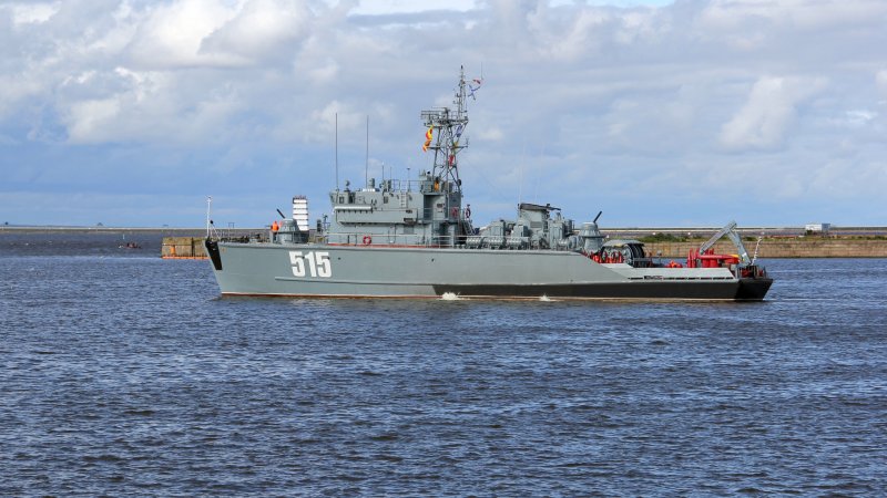 Базовый тральщик проекта 1265 Яхонт
