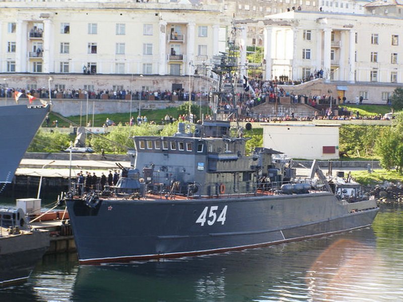 Базовый тральщик проекта 1265 Яхонт