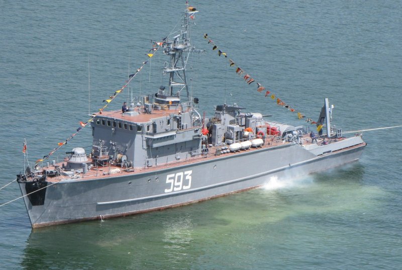Базовый тральщик проекта 1265 Яхонт