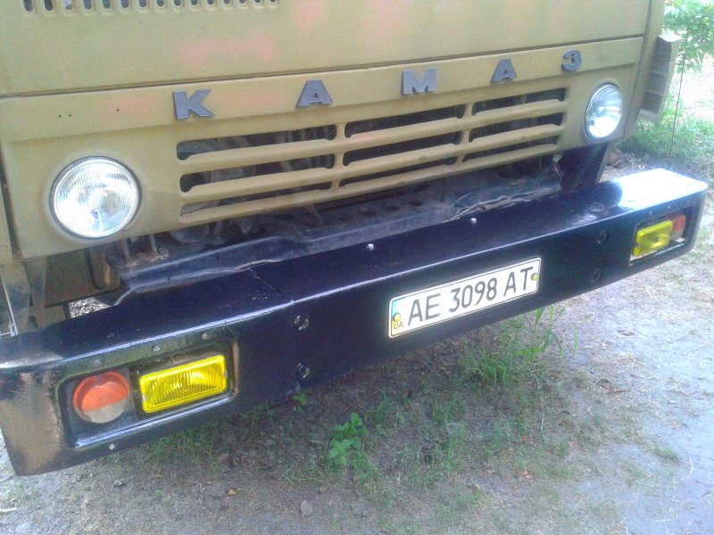 КАМАЗ 55111 С бампером евро