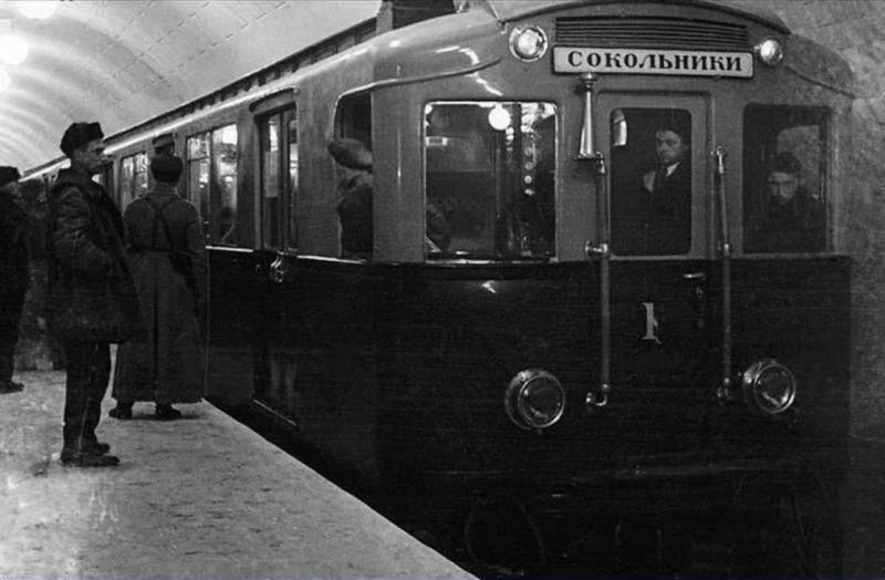 Первая станция Московского метрополитена 1935