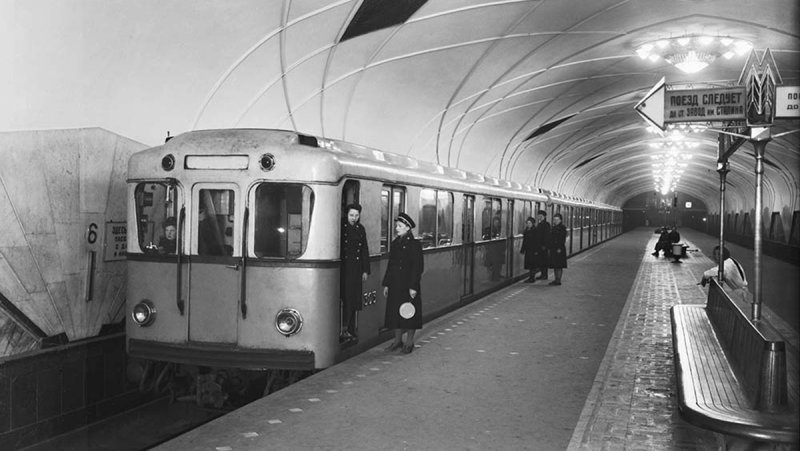Московский метрополитен СССР 1935
