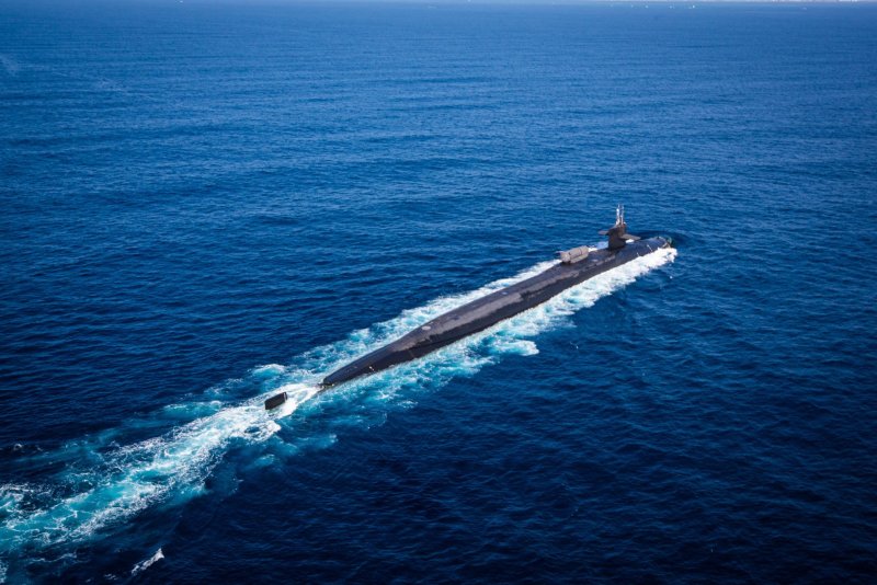 Американская атомная подводная лодка USS Michigan (SSGN-727)