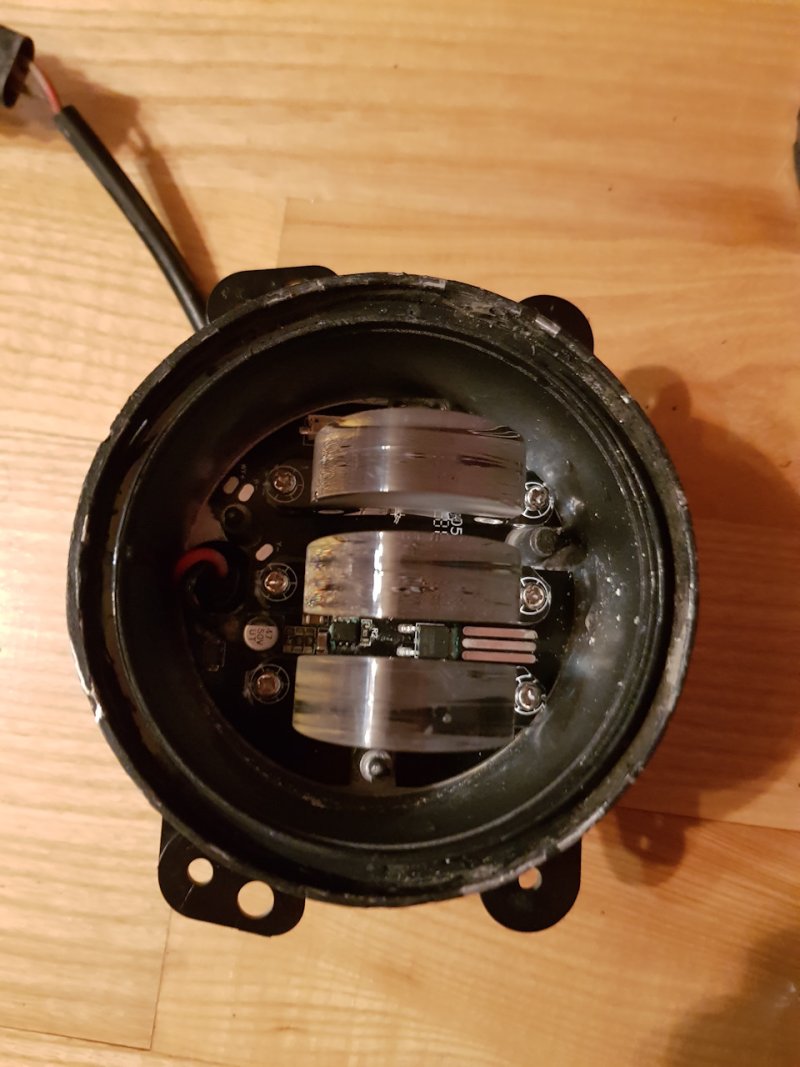 Плата на противотуманки светодиодные