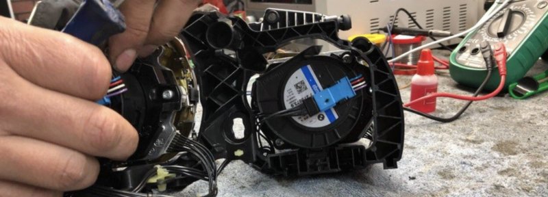 Ремонт диодов в фаре BMW