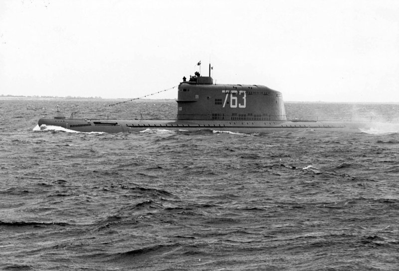 Подводная лодка проекта 613э Катран