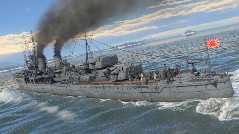 War Thunder корабли Японии