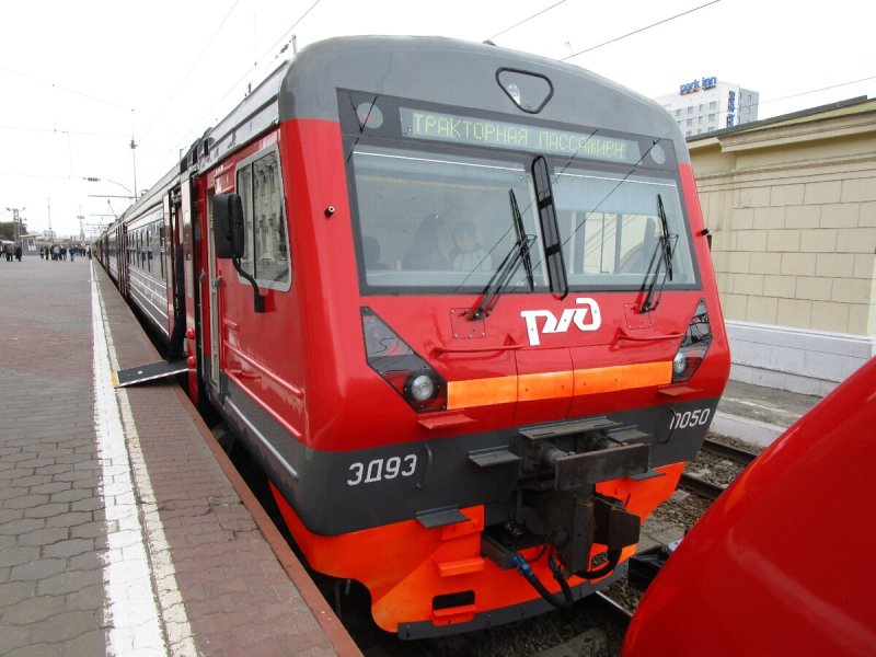 Электропоезд эд9э Барнаул