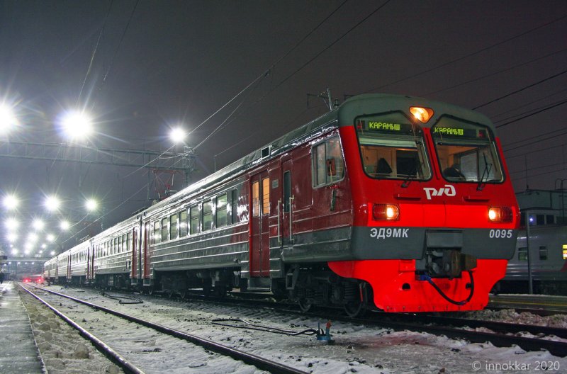 Электропоезд эд9мк