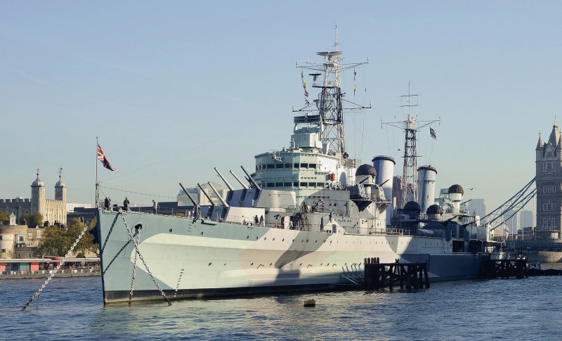 HMS Belfast 1938