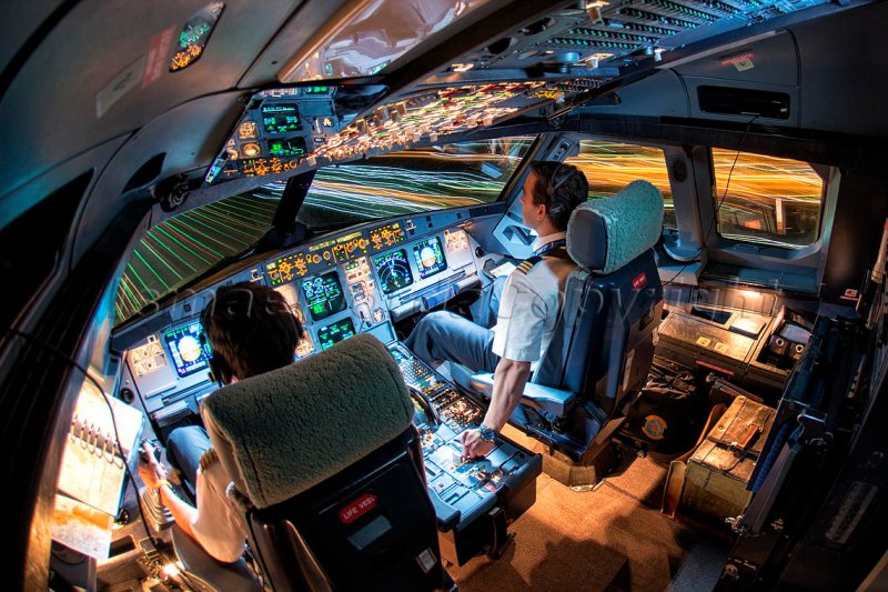 Airbus a321-211 кабина