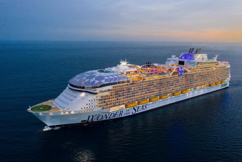 Wonder of the Seas лайнер круизный