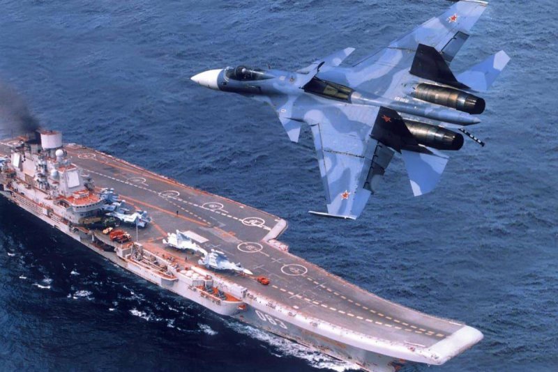 Российский авианосец Адмирал Кузнецов