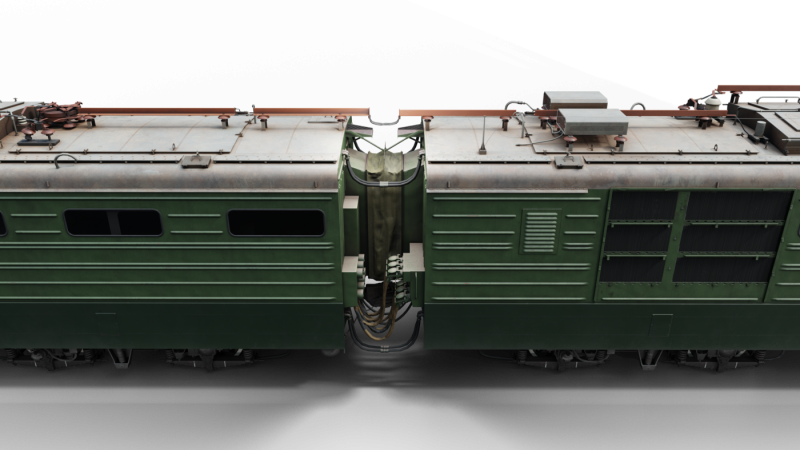Вл-80 электровоз вид сбоку