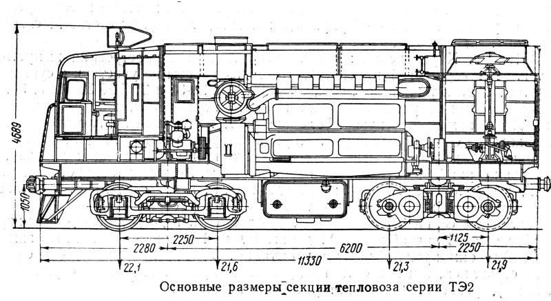 ЧМЭ 3 чертеж спереди