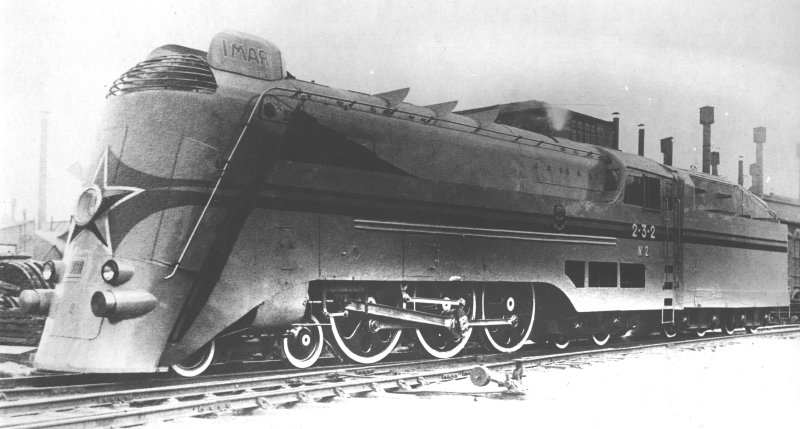 Паровоз 2-3-2 Иосиф Сталин