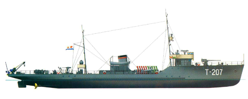 Минный тральщик фугас