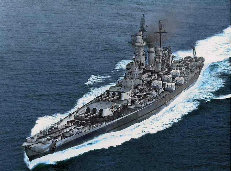 Линкор Миссури 1945