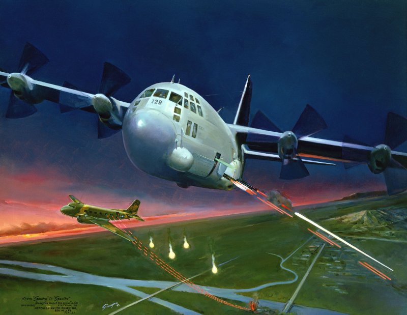 Арт AC-130 Gunship