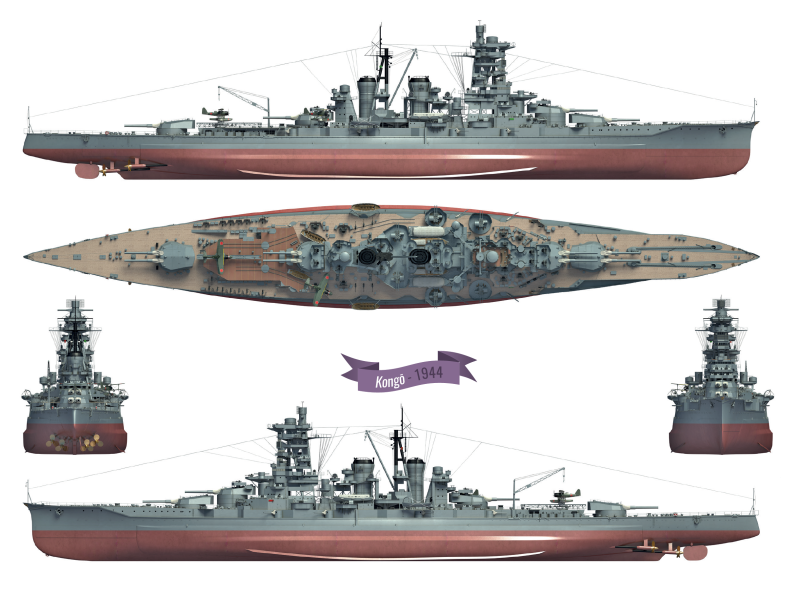Крейсер IJN Kongo