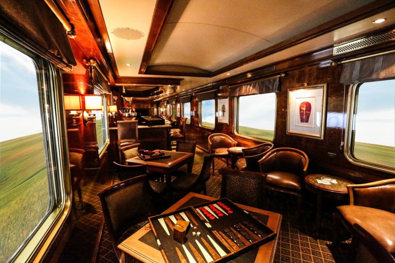 Поезд Blue Train Африка