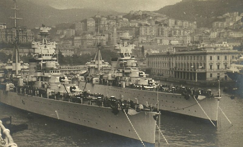 Итальянский крейсер Trieste