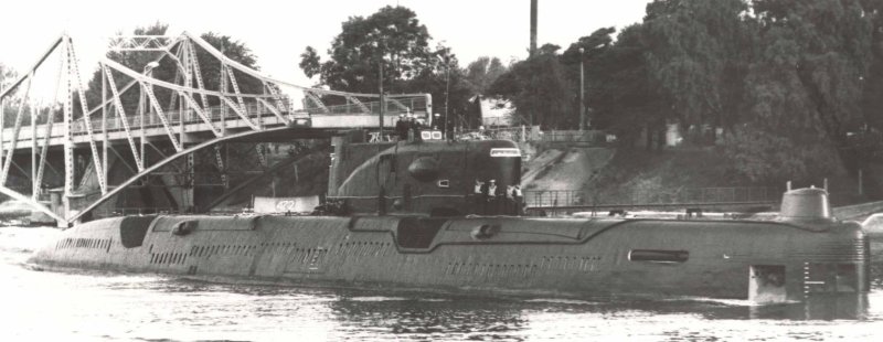 Подводная лодка Касатка пр 651